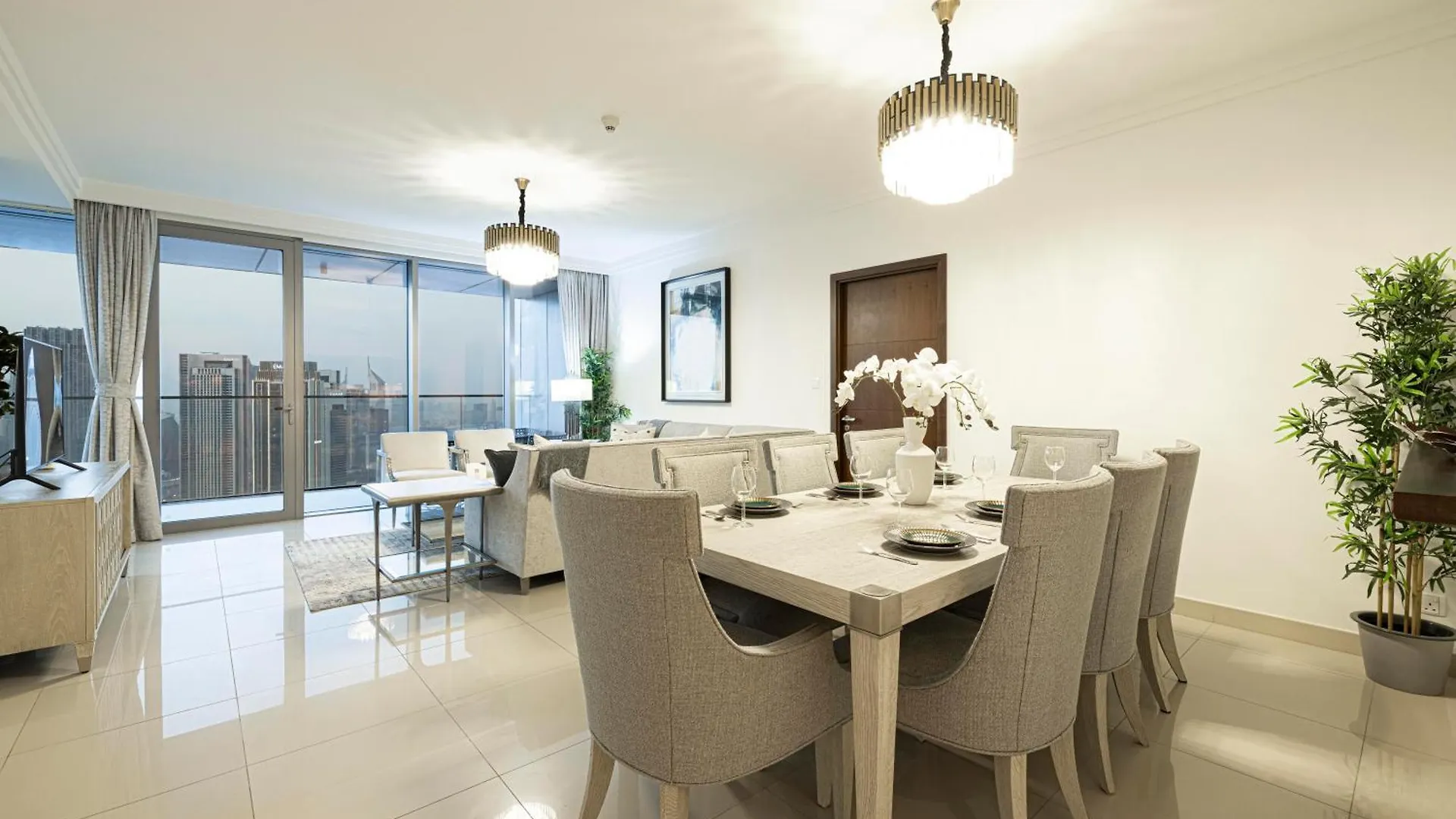 Full Burj Khalifa - 3 Bedroom + Maid In Downtown Dubai